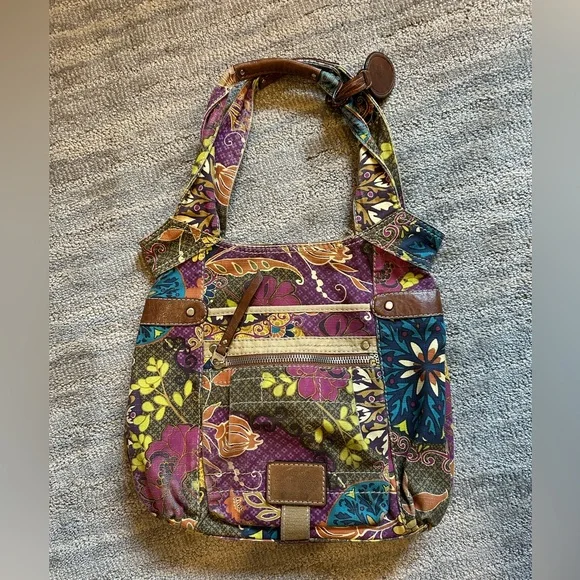 Fossil Multicolor Purse - Picture 1 of 3